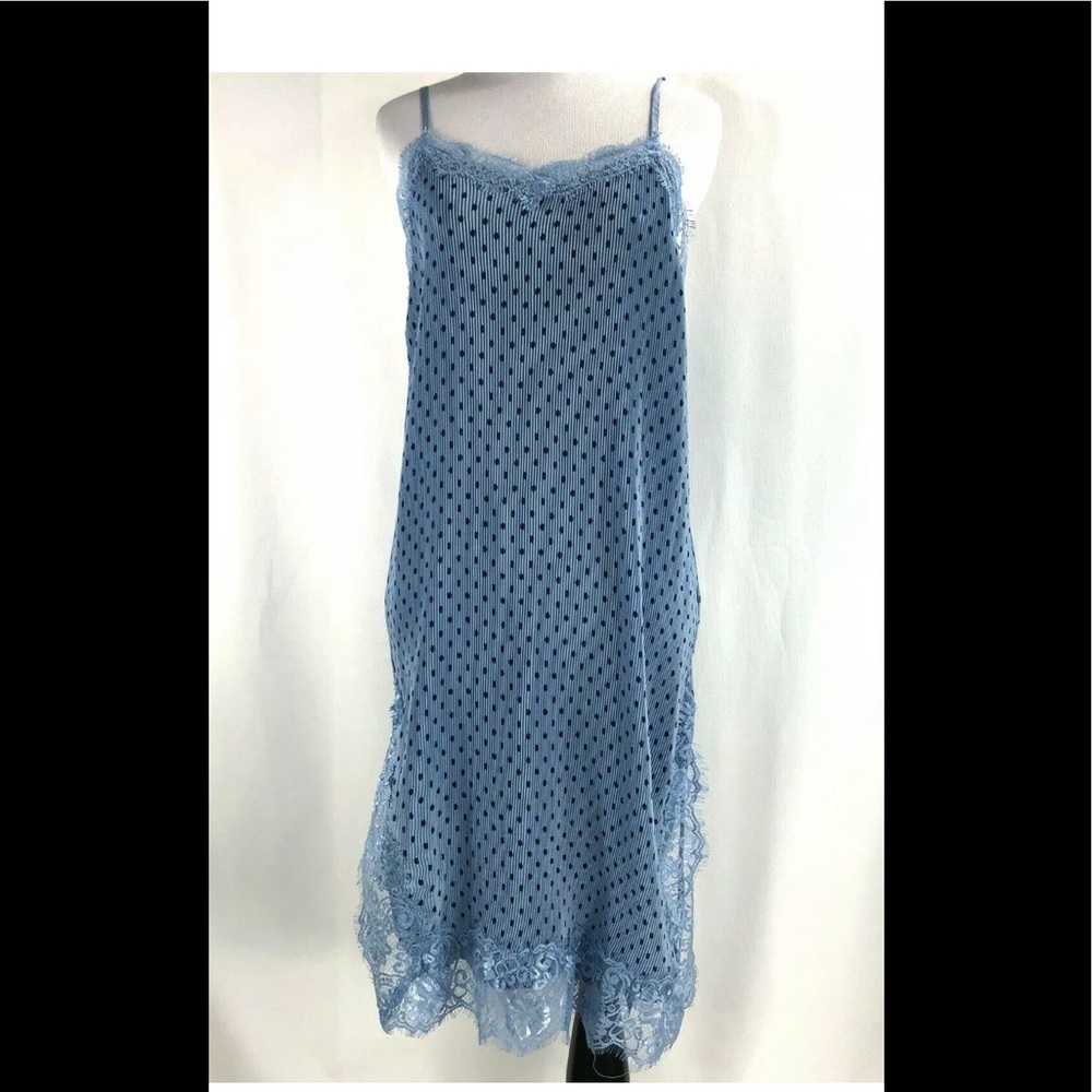 Pleated free people slip dress